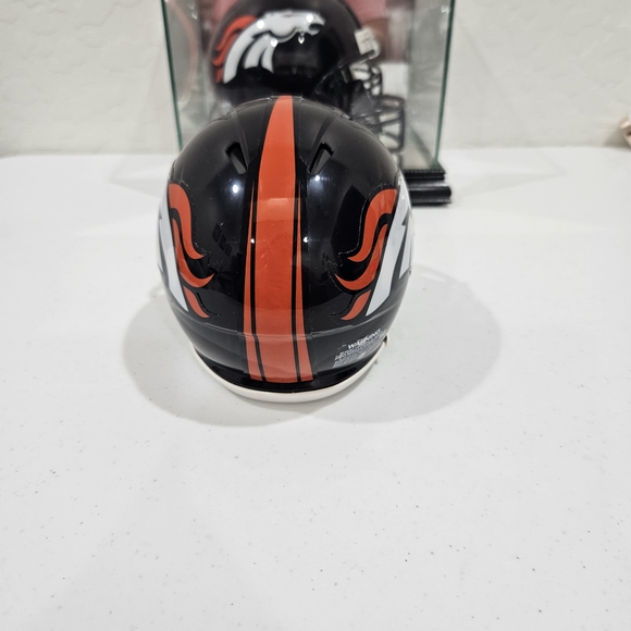 NFL Team Mini Helmet - Black and Orange - Picture 2 of 4